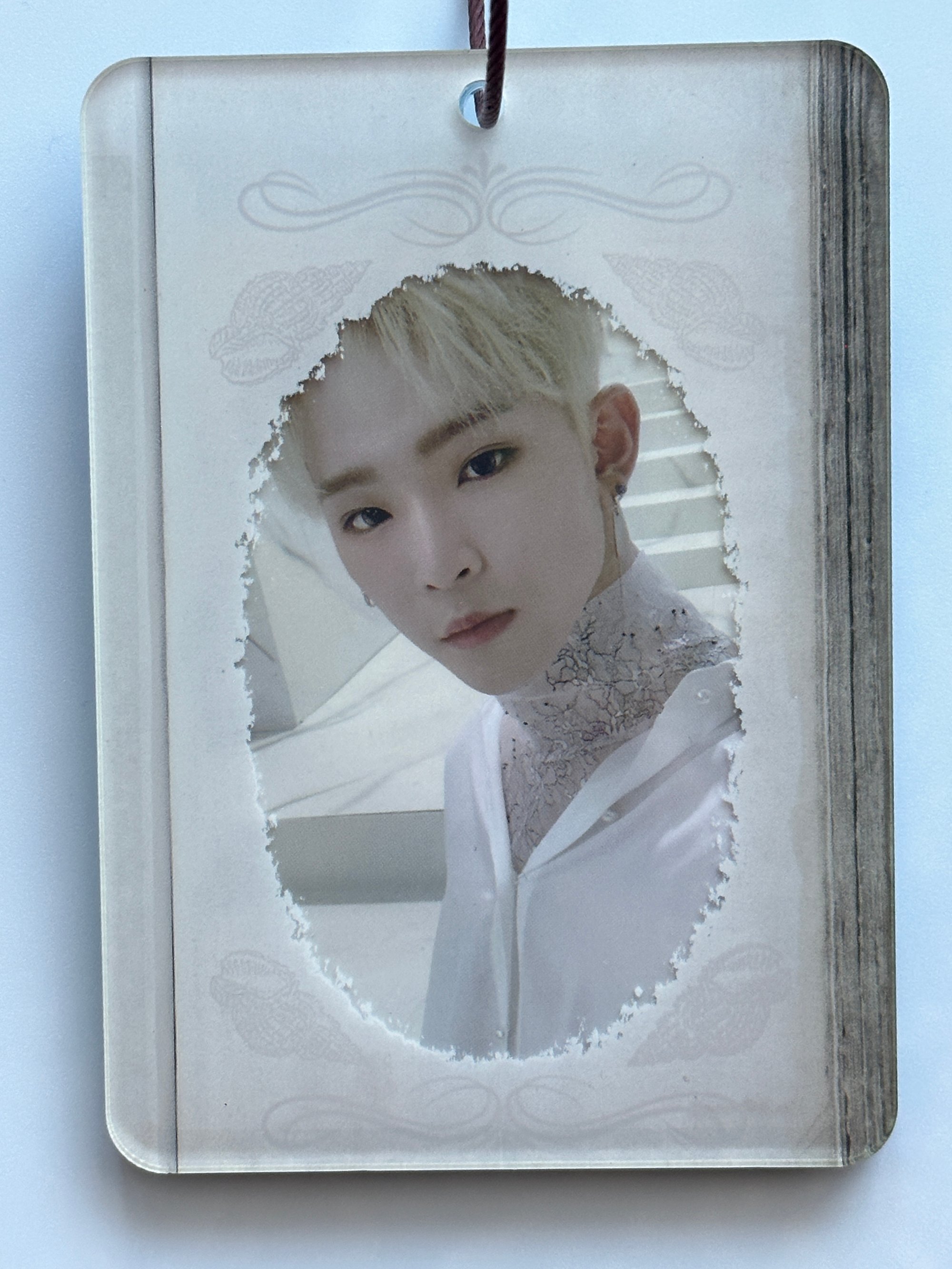Oneus 'La Dolce Vita' Vintage Book Acrylic Photocard Holder | Ham
